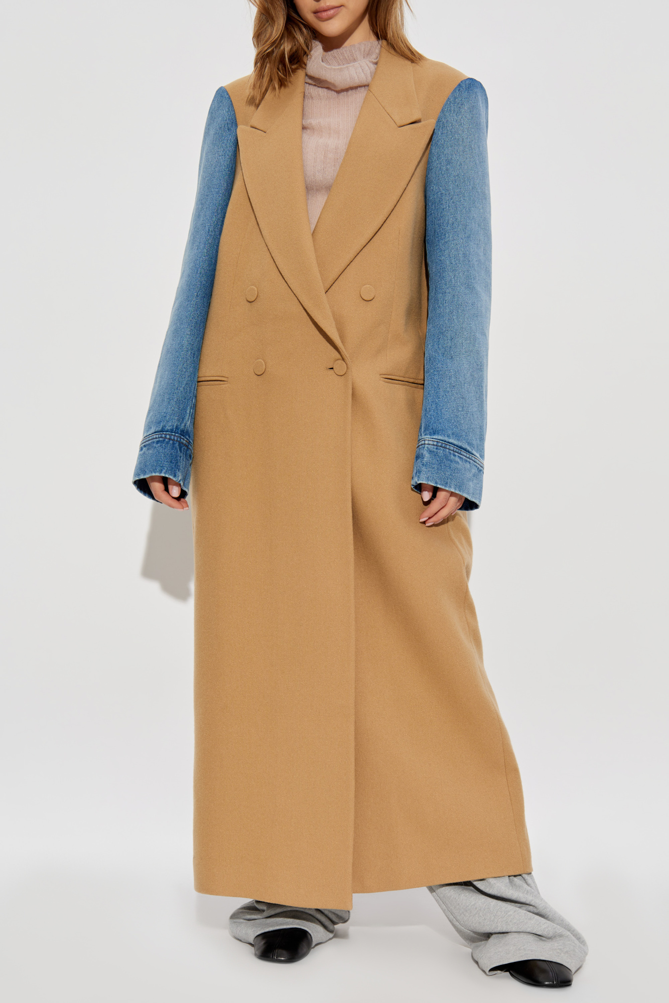 Beige Coat Rinko Dries Van Noten - Vitkac GB